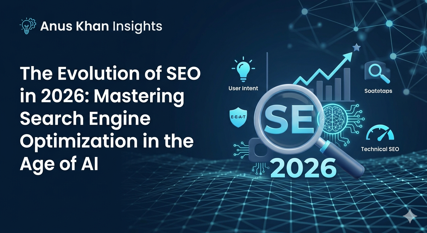 The Future of SEO in 2026 by Anus Khan Insights