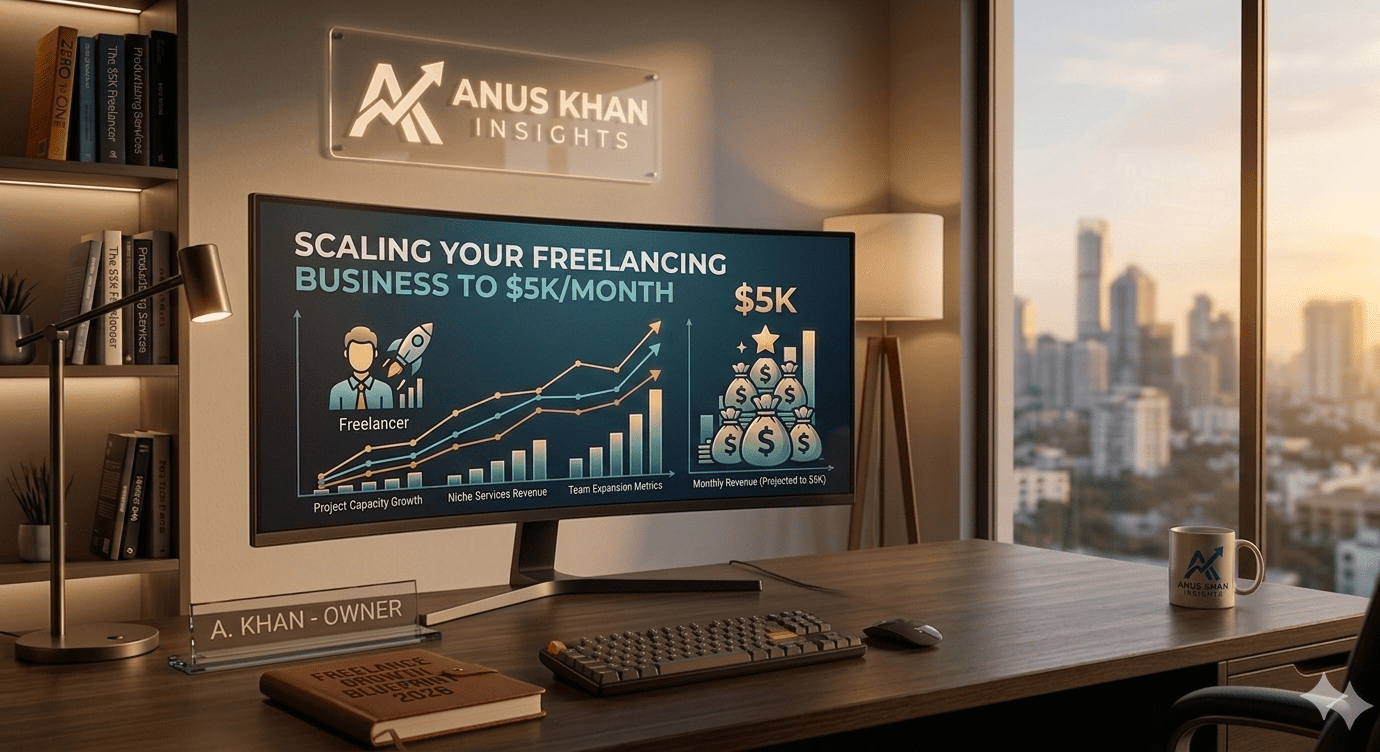Scale Freelancing Business 2026 | Anus Khan Insights