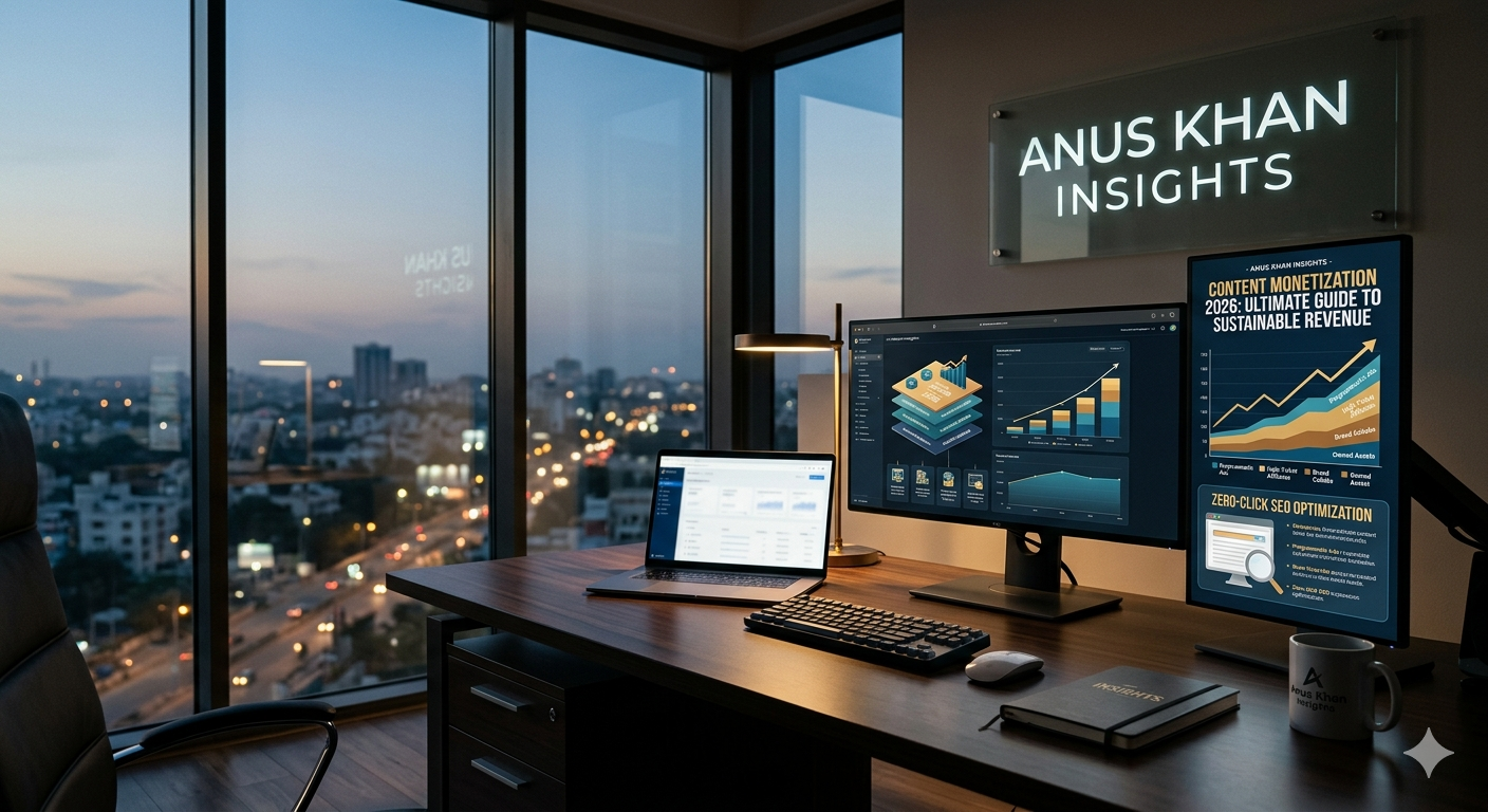 Ultimate Content Monetization Guide 2026 | Anus Khan Insights