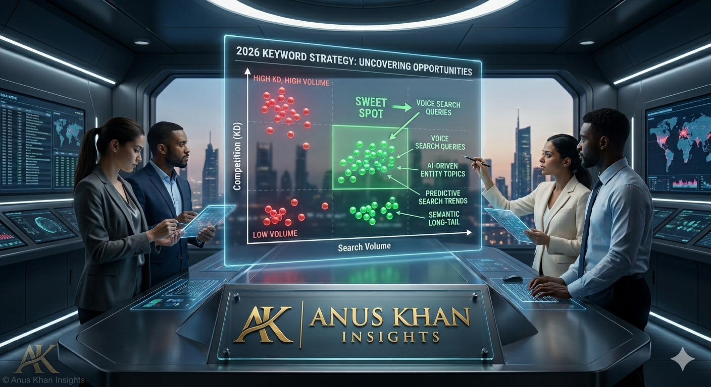 High-Volume Low-Competition Keyword Guide 2026 | Anus Khan Insights