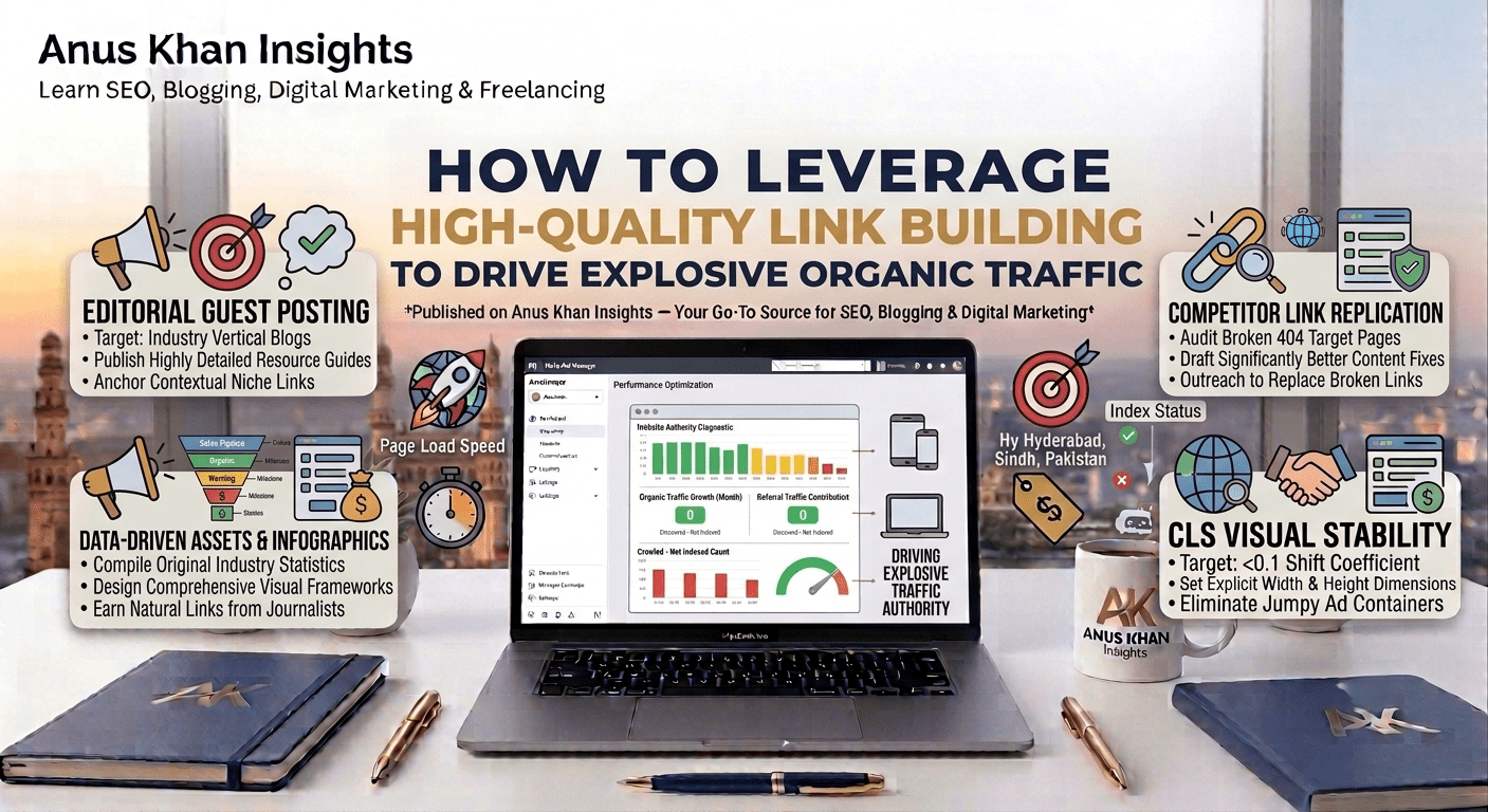 High Quality Link Building Strategy Guide by Anus Khan Insights