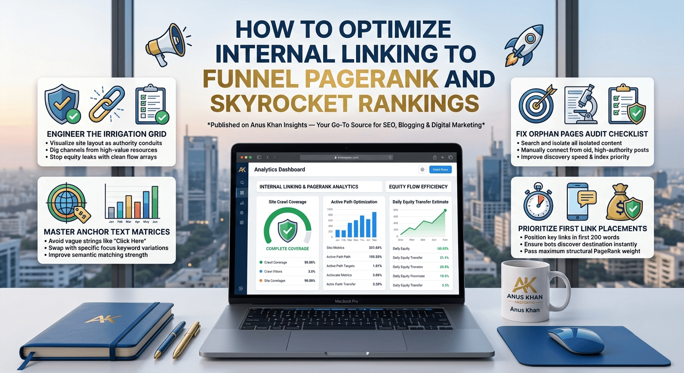 Advanced Internal Linking and PageRank Optimization Guide by Anus Khan Insights